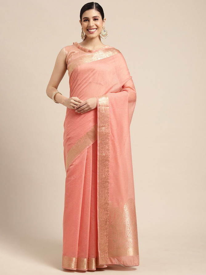 Sidnaz 6.2 Linen Woven Designer Latest Ethnic Wear Saree Collection